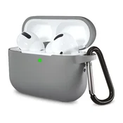 Silikonski ovitek Techsuit za AirPods Pro 1/2 - siv