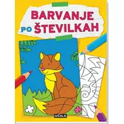 Učila Barvanje po številkah 2 - Rumena
