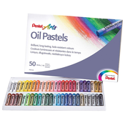 Set uljanih pastela Pentel - Arts, 50 boja