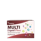Vitaking - Multi Liquid Plus Multivitamin, 30 mehkih kapsul