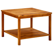 Stolic za kavu 60 x 60 x 45 cm od masivnog bagremovog drva