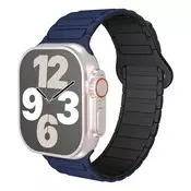BLACKBIRD magnetni pašček za Apple Watch 38/40/41 mm – moder/črn Mobile