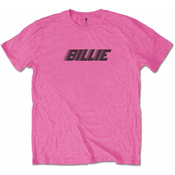 Billie Eilish Unisex majica Racer Logo & Blohsh Pink XL