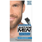 Combe Internacional Kolor gel za bojenje brkova, brade i zulufa Cbp Just for Man Color Gel-Sv.Smeda M25