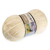 Pletena preja Alpine maxi 250 g - (662) kremna svetla