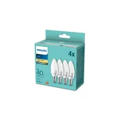 Komplet od 4 LED sijalice Philips B35 E14/5W/230V 2700K