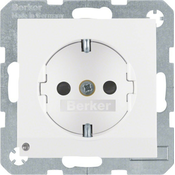 Berker Berker SCHUKO vtičnica pws/matt 41091909, (20888210)