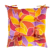 Homestar Blazina za stol LONETA 40x40 cm rdeči listi
