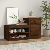Ormaric za cipele boja hrasta 100x42x60 cm konstruirano drvo