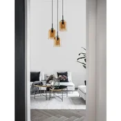 VELOR VISILICA E27 /IP20/CRNA & CHAMPAGNE NL9236735