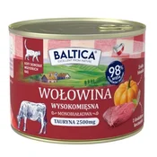 BALTICA Smaki regionów - Mokra hrana za mačke - govedina z jetri - 185g