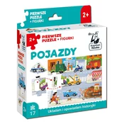 shumee Vozila. Prva sestavljanka + figurice. Kapitan Znanost
