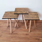 Hanah Home Set klub stocica 3Shp210, 3 komada, Plava