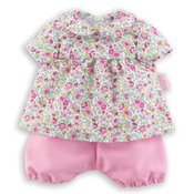 Oblecenie Blouse & Shorts Blossom Garden Mon Grand Poupon Corolle pre 36 cm bábiku od 24 mes CO141190