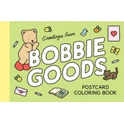 Bobbie Goods Postcard Coloring Book