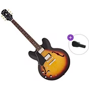 Epiphone ES-335 LH SET Vintage Sunburst Jazz kitara (polakustična)