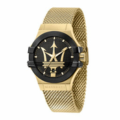 Ročna ura Maserati Potenza R8853108006 Gold/Black