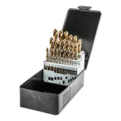 slomart Svedri za kovino HSS-TiN 1.0-13.0 mm, komplet 25 kosov