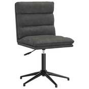 vidaXL vidaXL Jedilni stol črno umetno usnje, (21822667)