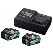 Hikoki set 2 x baterija (36V/4.0Ah) 18V/8.0Ah) i super brzi punjac UC18YSL3-WFZ