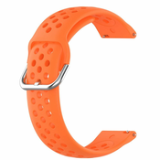 BStrap Silicone Dots pašček za Samsung Gear S3, orange