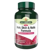 Natures Aid Formula za lase, nohte in kožo, 90 tablet
