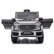 AUTONA LEAN CARS Akumulatorski avto Mercedes G63 AMG - Srebrn lakiran