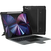Nillkin Bumper Combo Ovitek s tipkovnico (osvetljena različica) za iPad Pro 12.9 2020/2021/2022/ Air 13 2024 črn