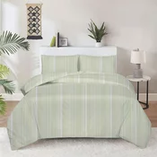 Pamucno satenska posteljina Svilanit Mallard light grey univ