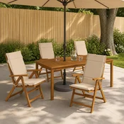 vidaXL 4-delne blazine za visok naslon GEMERT 4 pcs 100% poliester
