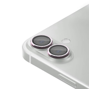 Zastita za kameru diamond za iphone 16 (6.1)/16 plus (6.7) roze ( FL11429 )