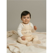 Sinsay - Set: bodi i tregerice - nude
