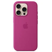 Maskica za mobitel APPLE IPHONE 16 PRO - Silicone, Magsafe, Fuchsi