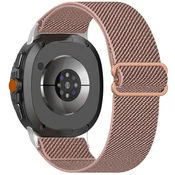 Najlonski pas Techsuit W080 za Samsung Galaxy Watch8 40mm/Watch8 44mm/Watch8 Classic 46mm - roza