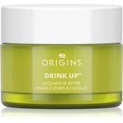 Origins Drink Up™ Avocado Lip Butter vlažilni balzam za ustnice z avokadom 15 ml
