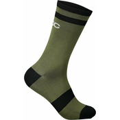 POC Lure MTB Sock Long Epidote Green/Uranium Black L