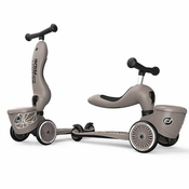 Scoot&Ride romobil Highwaykick 1 Lifestyle- Brown lines