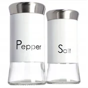 KADAX Set za sol in poper, 2 stekleni posodi po 150 ml