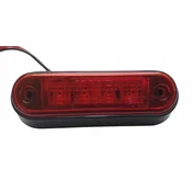 LED GARANCIJSKA LUČ RDEČA 4x LED 12V 24V ZADNJI PRIKOLICA/POLPRIKOLICA AVTOBUS
