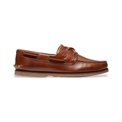 Timberland za moške. TB0A232XF741 Klasični rjavi usnjeni čolnarski čevlji (50 W), Ravna stran, Priložnostno, Classic