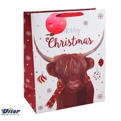 Viter novogodišnja kesa highland cow xl ( X-34142-1W )