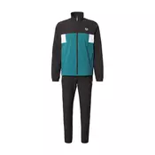 Sergio Tacchini Športna trenirka cijansko modra/črna/bela