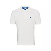 U.S. POLO ASSN. Majica modra/bela