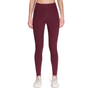 Primavera Leggings, Red Wine - L