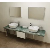 SAPHO AVICE Elegantna Umivalniška Deska 170x50cm, Aquamarine Dekor