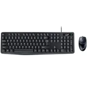 GENIUS Tastatura i miš KM-170 US crni