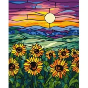 Rayher. Slikanje po številkah, A field of sunflowers