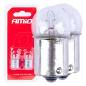 AMiO Halogenske žarnice R10W BA15s, 12V, 2 kos
