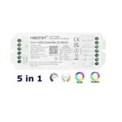 MiBoxer Kontroler PR5 5-v-1 za LED trak RGB+CCT RF2.4G DC12-24V 20A