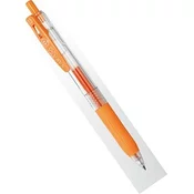 Roler 0,5  Zebra Sarasa clip oranžen izpis